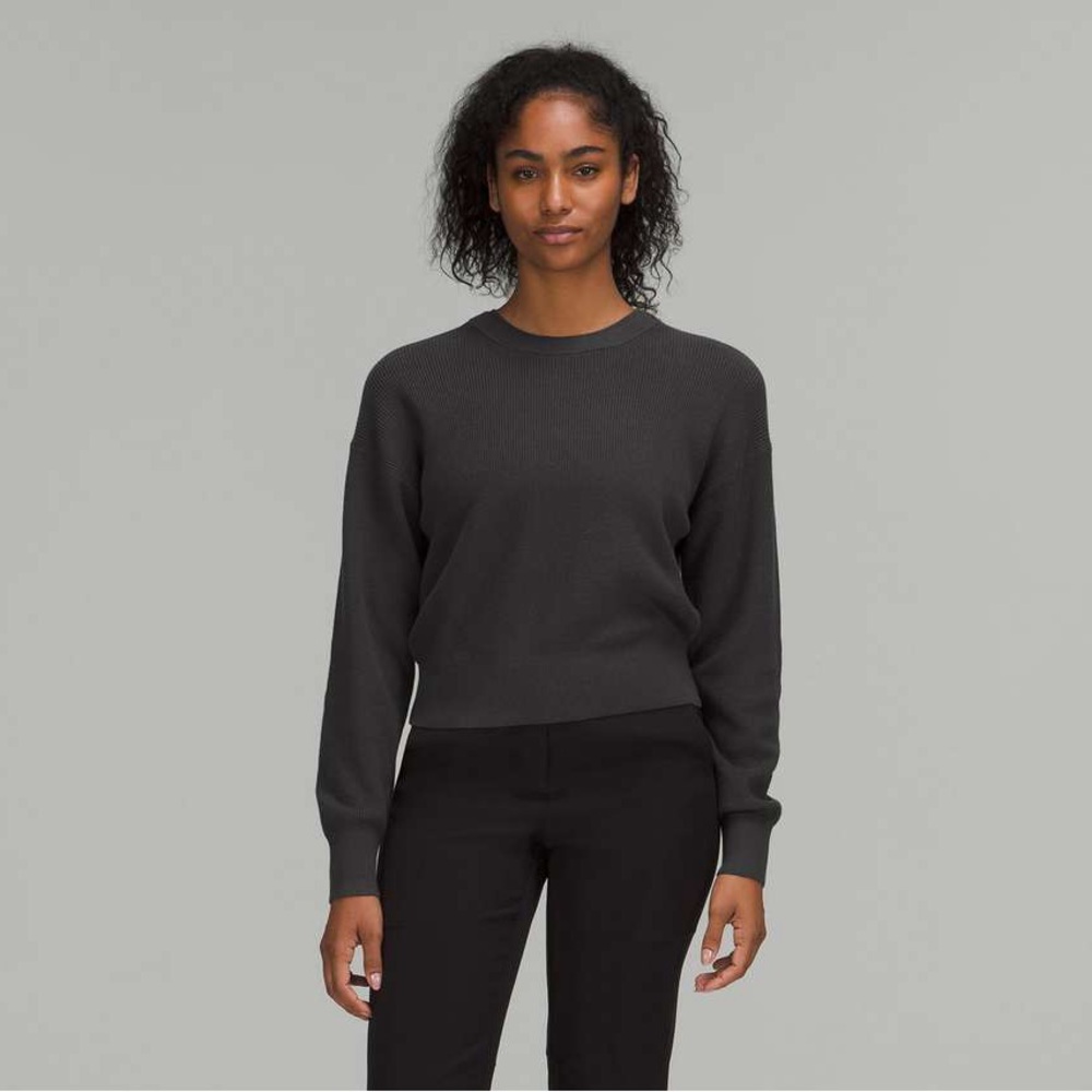 Lululemon Waist Length Crewneck Sweater
